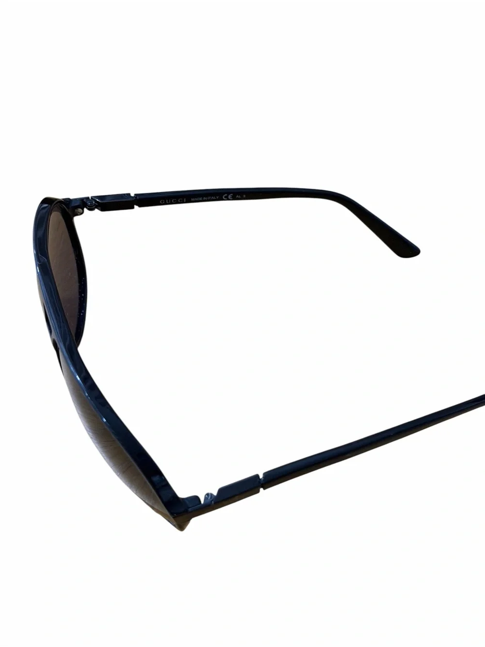 Gucci Black Aviator Sunglasses
